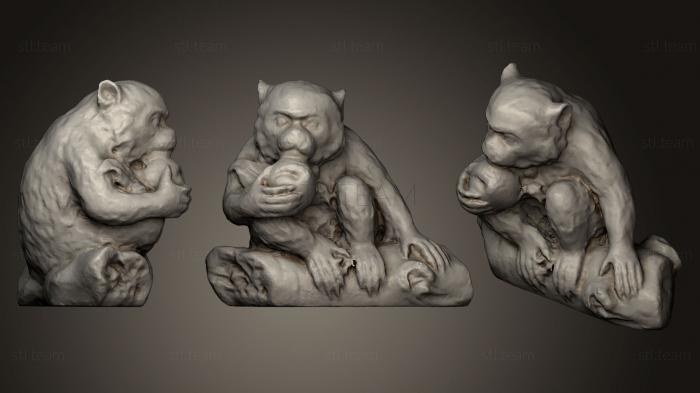 3D model Year of the Monkey (STL)